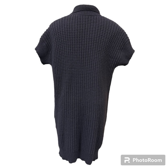 Stella McCartney Women's Square Knit Cashmere Longline Cardigan Sweater 8 - Picture 4 of 16